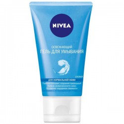 Гель для умывания, Nivea (Нивея) 150 мл Аква эффект освежающий для нормальной кожи