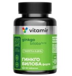 Гинкго Билоба форте, Vitamir (Витамир) таблетки покрытые оболочкой 90 шт